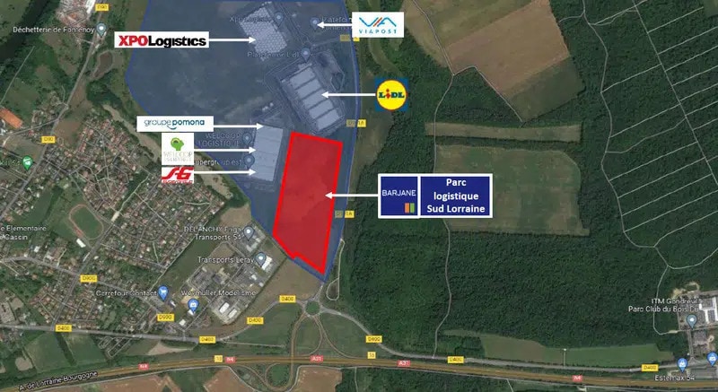 Industriel/Logistique dans Gondreville à louer - Photo de l’immeuble – Image 2 sur 5