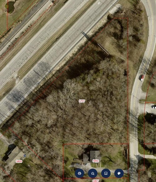 5707 Kentucky Ave, Indianapolis, IN à vendre - Aérien – Image 2 sur 4