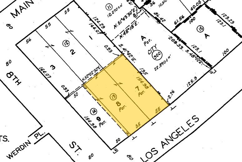 755 S Los Angeles St, Los Angeles, CA à louer - Plan cadastral – Image 2 sur 35