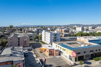 933 S Western Ave, Los Angeles, CA - Vue aérienne vue de carte