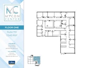 17311 N Dallas Pky, Dallas, TX à louer Plan d’étage– Image 1 sur 2