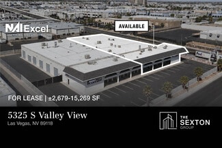 Plus de détails pour 5325 S Valley View Blvd, Las Vegas, NV - Industriel/Logistique à louer