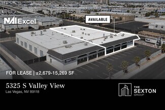 Plus de détails pour 5325 S Valley View Blvd, Las Vegas, NV - Industriel/Logistique à louer
