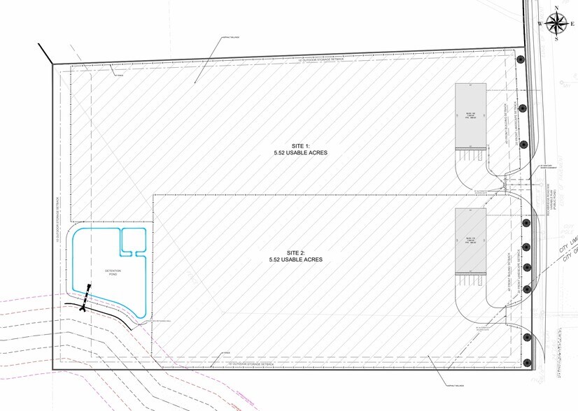 1308 NW Rockbridge Rd, Conyers, GA à louer - Plan de site – Image 3 sur 3