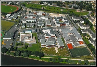 Allée De Giverny, Croissy-sur-Seine, YVE - VUE AÉRIENNE vue de carte
