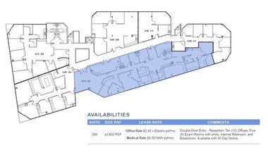 5920 Friars Rd, San Diego, CA à louer Plan d’étage– Image 1 sur 1