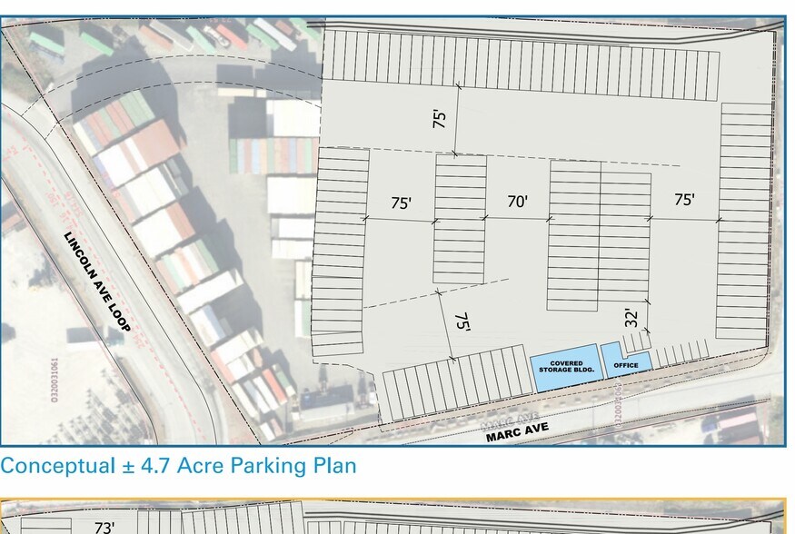 2021 Marc Ave, Tacoma, WA à louer - Plan de site – Image 3 sur 6