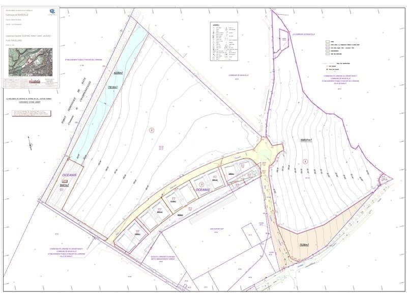 Terrain dans Maxéville à vendre - Plan de site – Image 3 sur 6