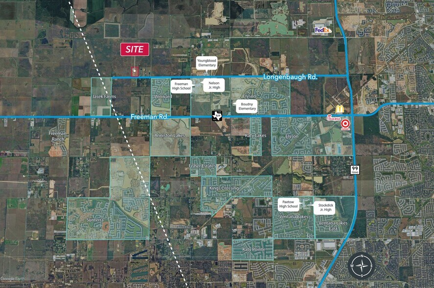 27450 Longenbaugh Rd, Katy, TX à vendre - Aérien – Image 3 sur 3