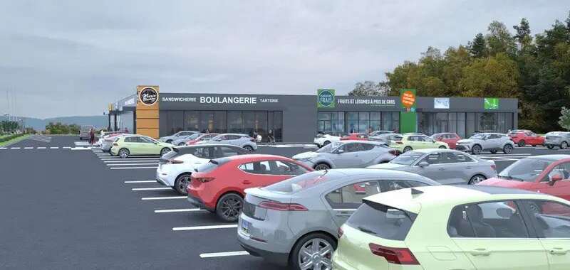 Local commercial dans Forbach à louer Photo de l’immeuble– Image 1 sur 3