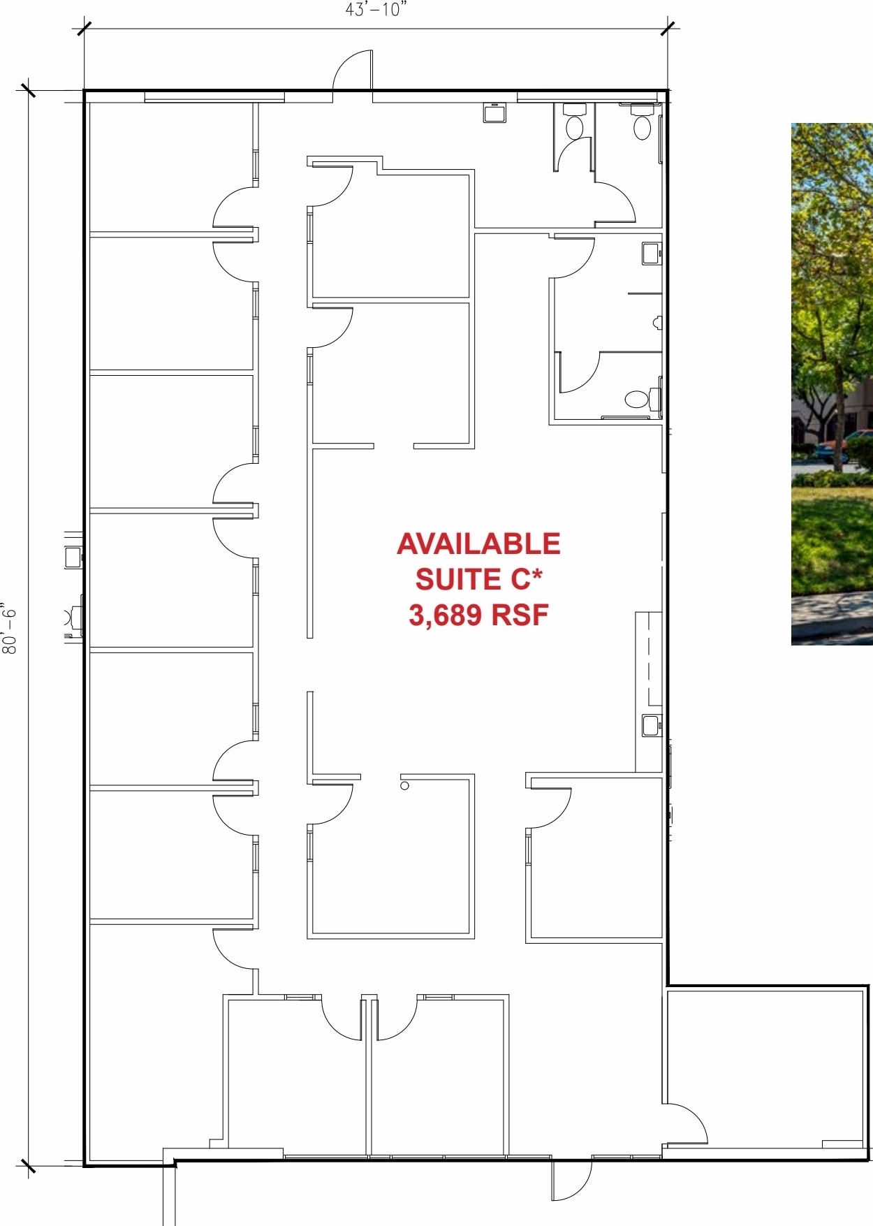 3951 Performance Dr, Sacramento, CA à louer Plan d’étage– Image 1 sur 2