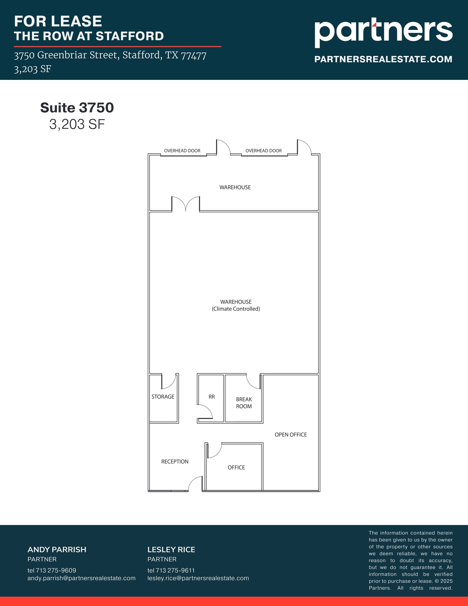 3750-3776 Greenbriar Dr, Stafford, TX à louer Plan de site– Image 1 sur 1