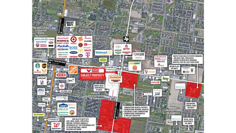 W Trenton Rd & S McColl rd, Edinburg, TX à vendre - Photo de l’immeuble – Image 3 sur 5