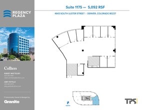 4643 S Ulster St, Denver, CO à louer Plan d’étage– Image 2 sur 2