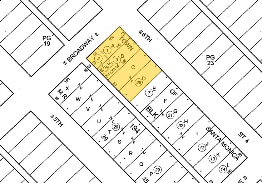 520 Broadway, Santa Monica, CA à louer - Plan cadastral – Image 3 sur 40
