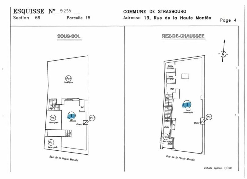 Local commercial dans Strasbourg à louer - Plan d’étage – Image 2 sur 3
