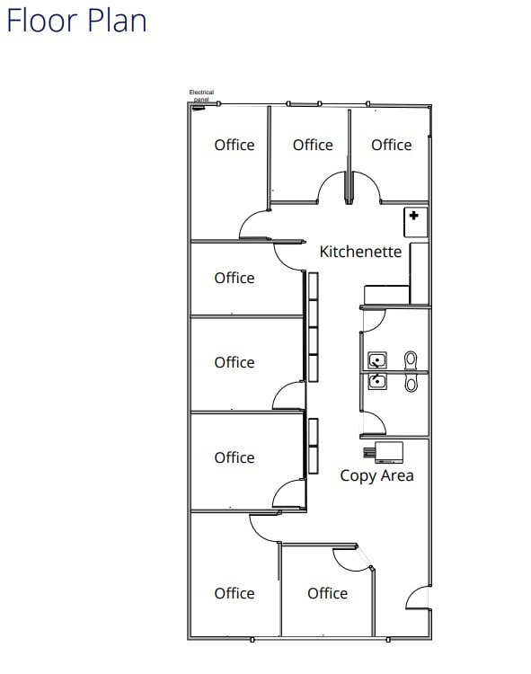 101-109 State Pl, Escondido, CA à louer Plan d’étage– Image 1 sur 1