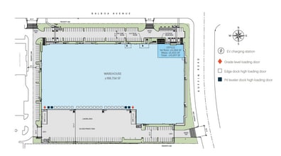 9323 Balboa Ave, San Diego, CA à louer Plan de site– Image 1 sur 5