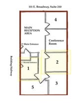 111 E Broadway, Glendale, CA à louer Plan de site– Image 1 sur 1