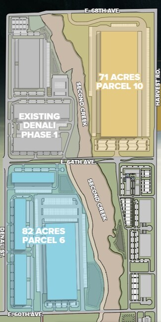Plus de détails pour Denali Logistics Park - Parcel 6 BTS, Aurora, CO - Terrain à louer
