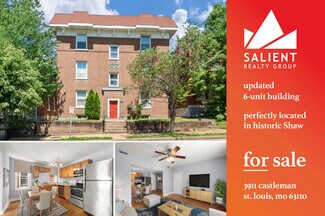 Plus de détails pour 3911 Castleman Ave, Saint Louis, MO - Logement à vendre