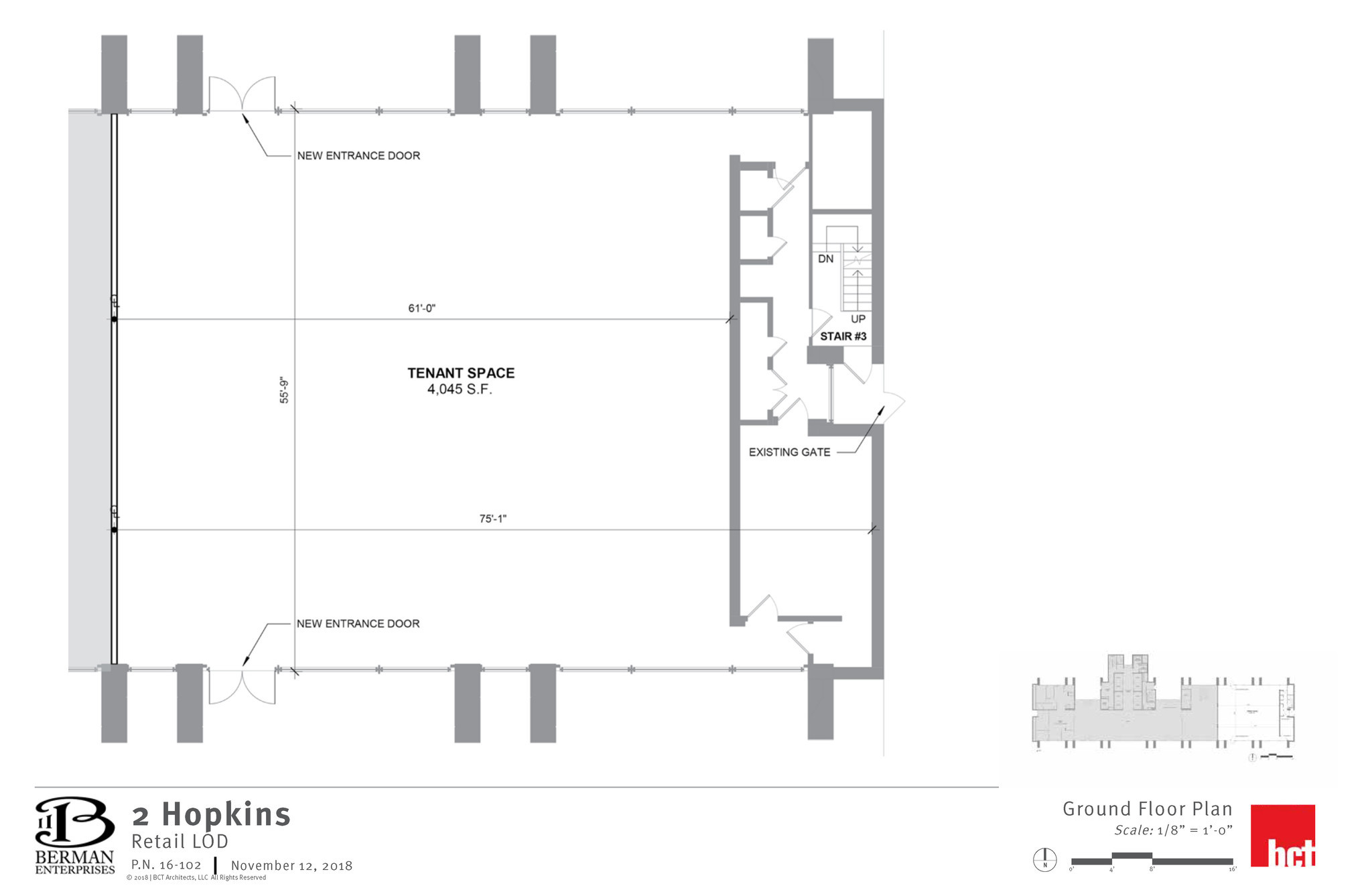 2 Hopkins Plz, Baltimore, MD à louer Plan d’étage– Image 1 sur 1