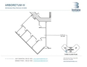 300 Arboretum Pl, Richmond, VA à louer Plan d’étage– Image 2 sur 2