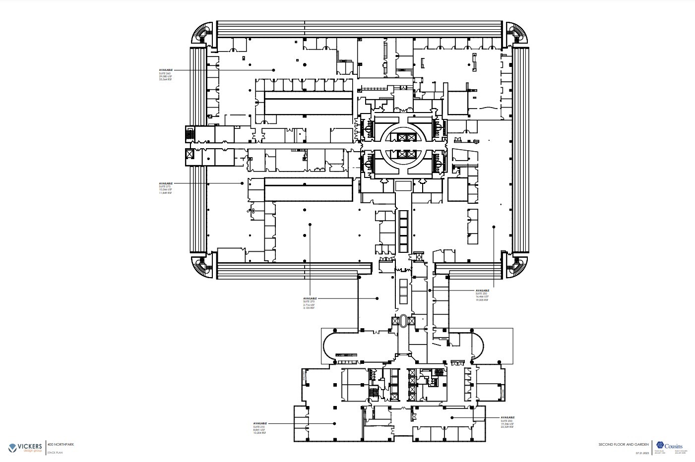1200 Abernathy Rd NE, Atlanta, GA à louer Plan d’étage– Image 1 sur 1
