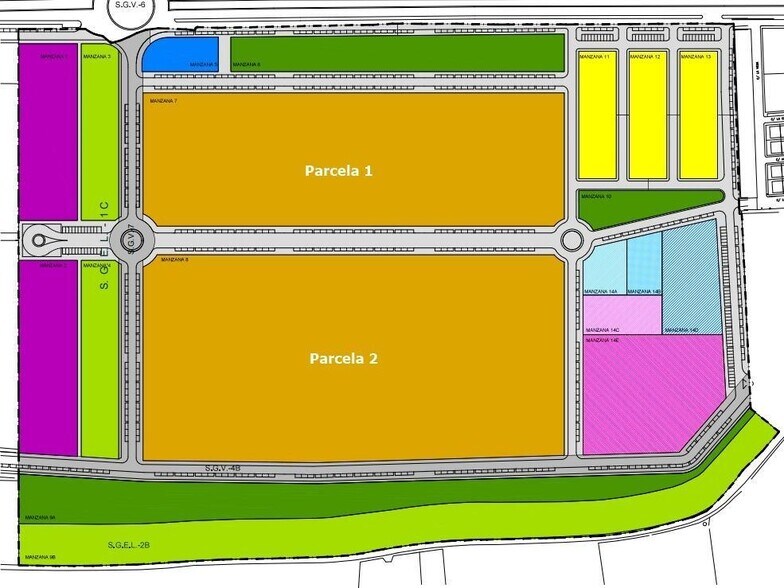 Terrain dans Gelves à vendre - Plan de site – Image 3 sur 4