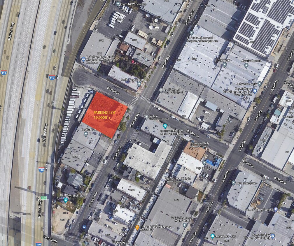 3801 S Grand Ave, Los Angeles, CA à louer Photo principale– Image 1 sur 5