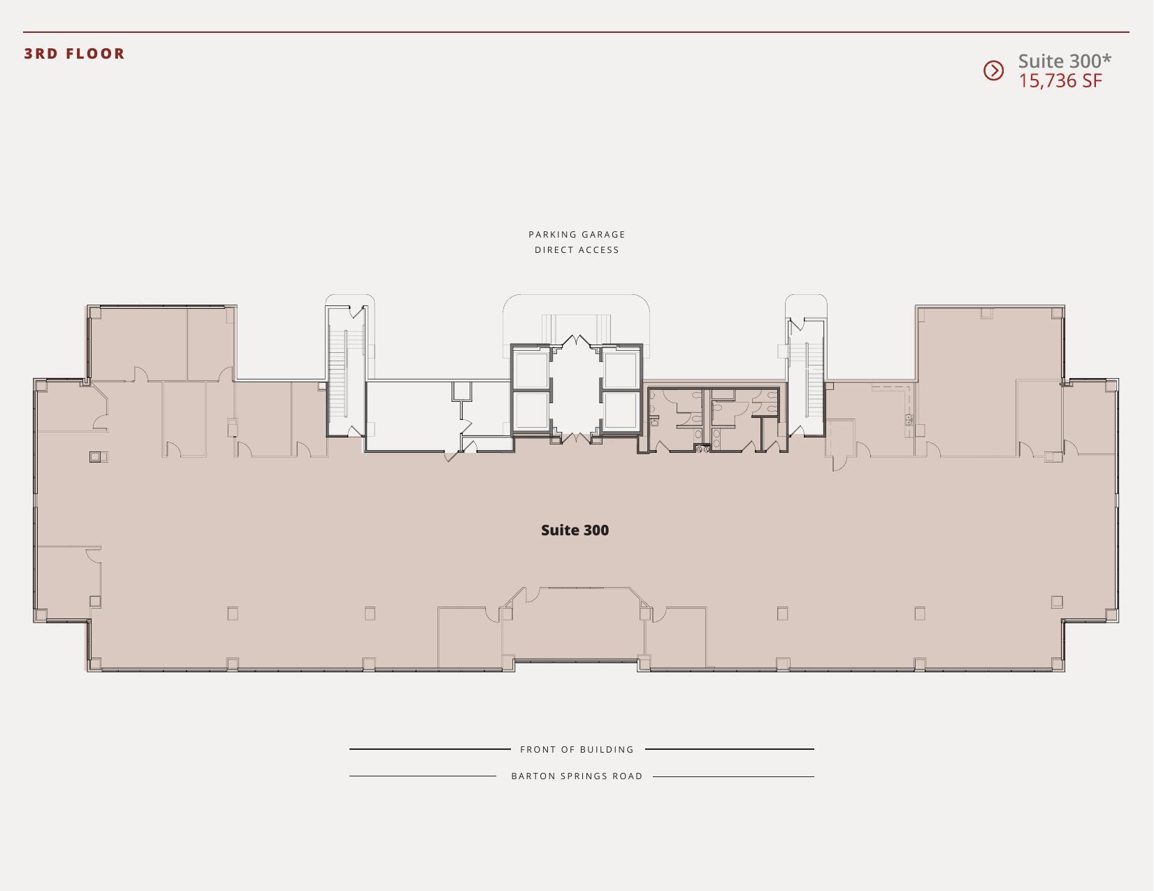 811 Barton Springs Rd, Austin, TX à louer Plan d’étage– Image 1 sur 1