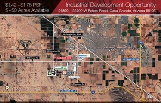 Plus de détails pour 22499 W Peters Rd, Casa Grande, AZ - Terrain à vendre