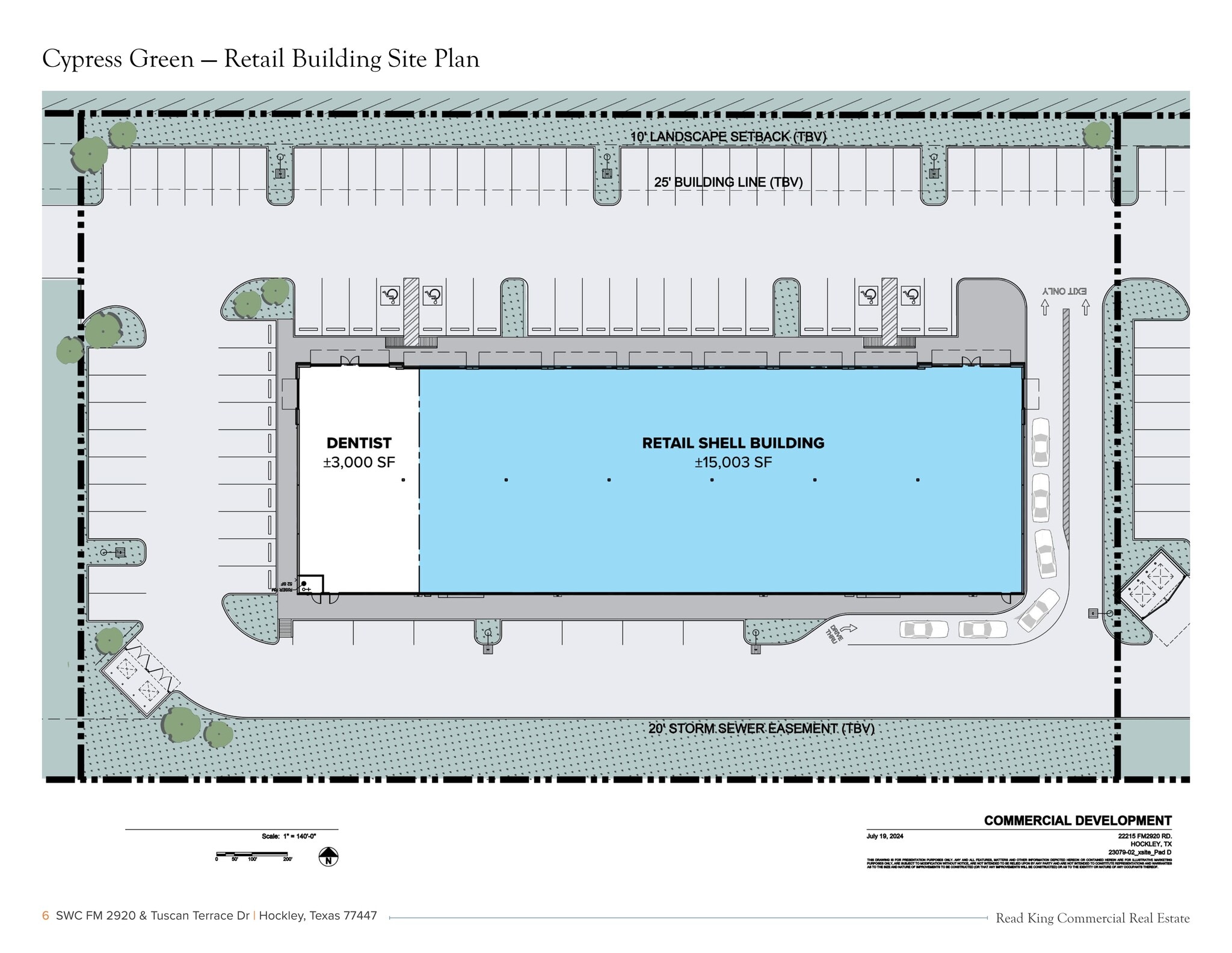 0 Waller-Tomball Rd, Hockley, TX à louer Plan de site– Image 1 sur 5