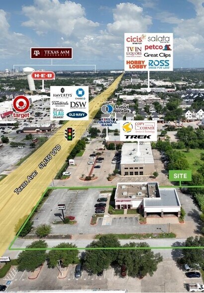 2319 S Texas Ave, College Station, TX à vendre - Photo de l’immeuble – Image 2 sur 12