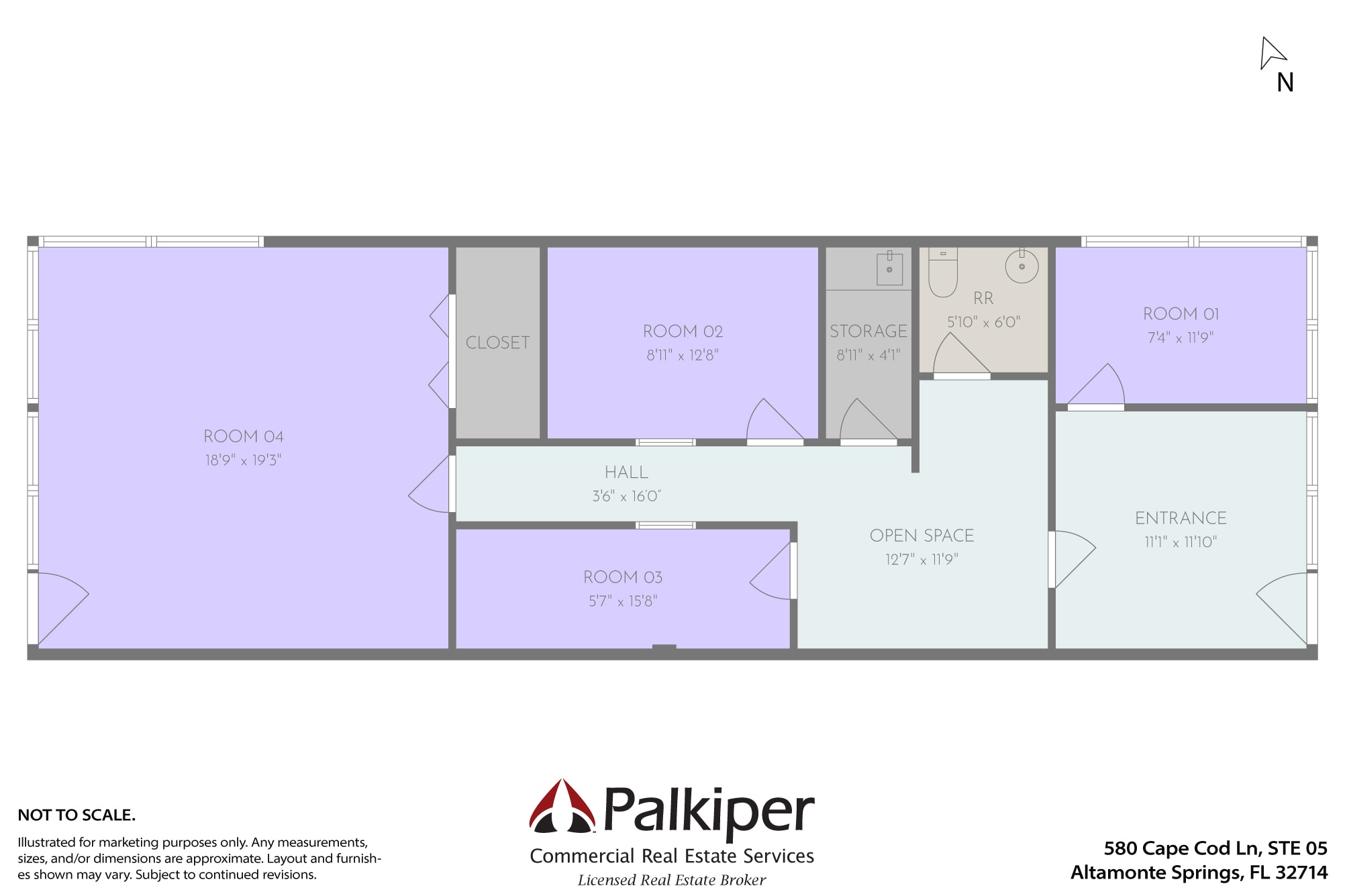 580 Cape Cod Ln, Altamonte Springs, FL à louer Plan d’étage type– Image 1 sur 5