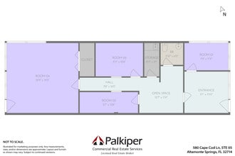 580 Cape Cod Ln, Altamonte Springs, FL à louer Plan d’étage type– Image 1 sur 5