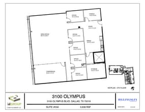 3100 Olympus Blvd, Coppell, TX à louer Plan d’étage– Image 1 sur 1