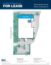 8827 Rochester Ave, Rancho Cucamonga, CA à louer Plan d’étage– Image 1 sur 1
