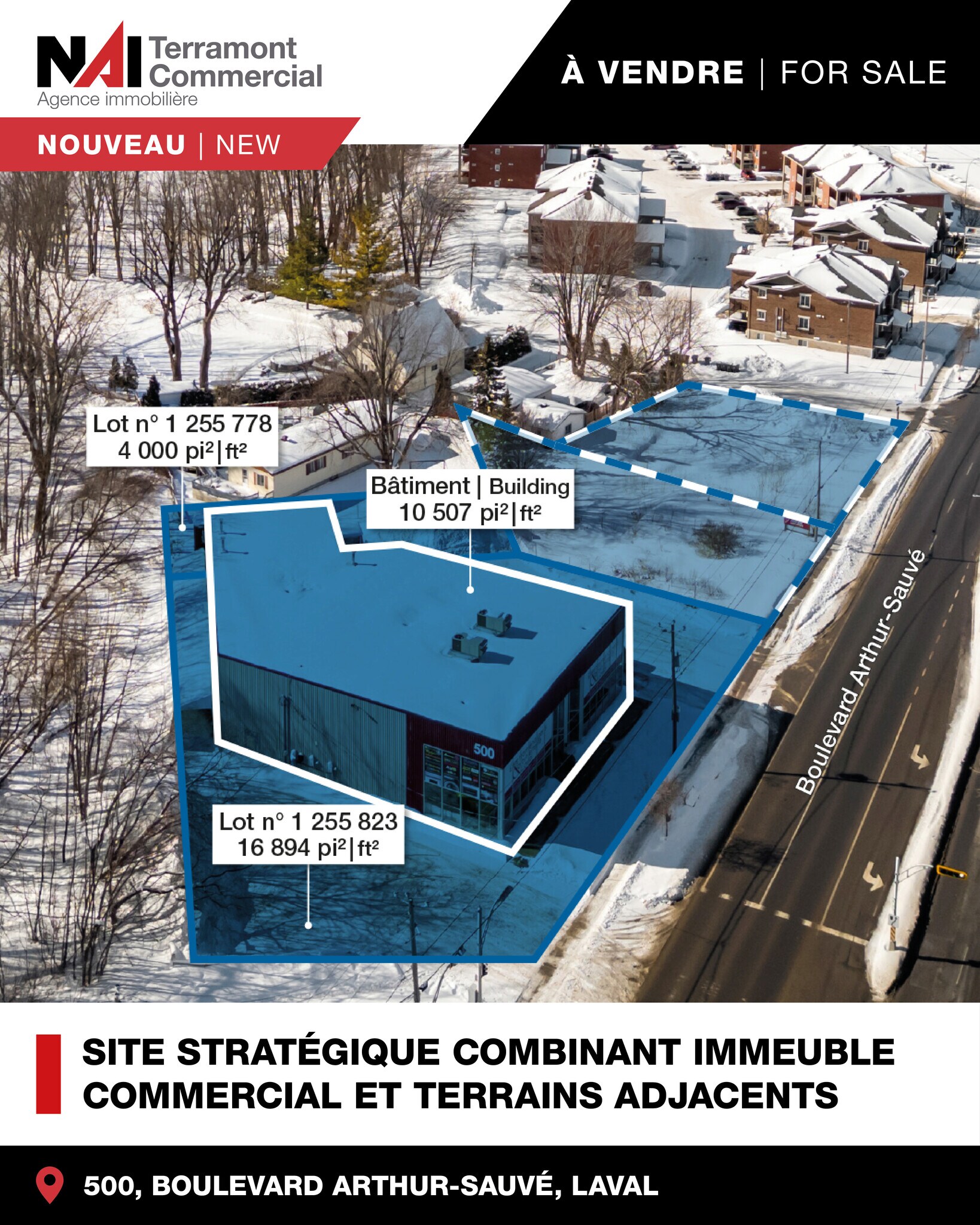 500 Boul Arthur-Sauvé, Laval, QC à vendre Photo principale– Image 1 sur 4