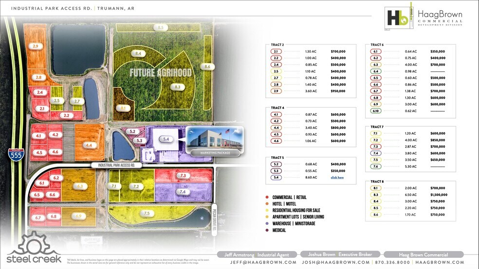 Industrial Access Road park, Trumann, AR à vendre - Photo de l’immeuble – Image 2 sur 7