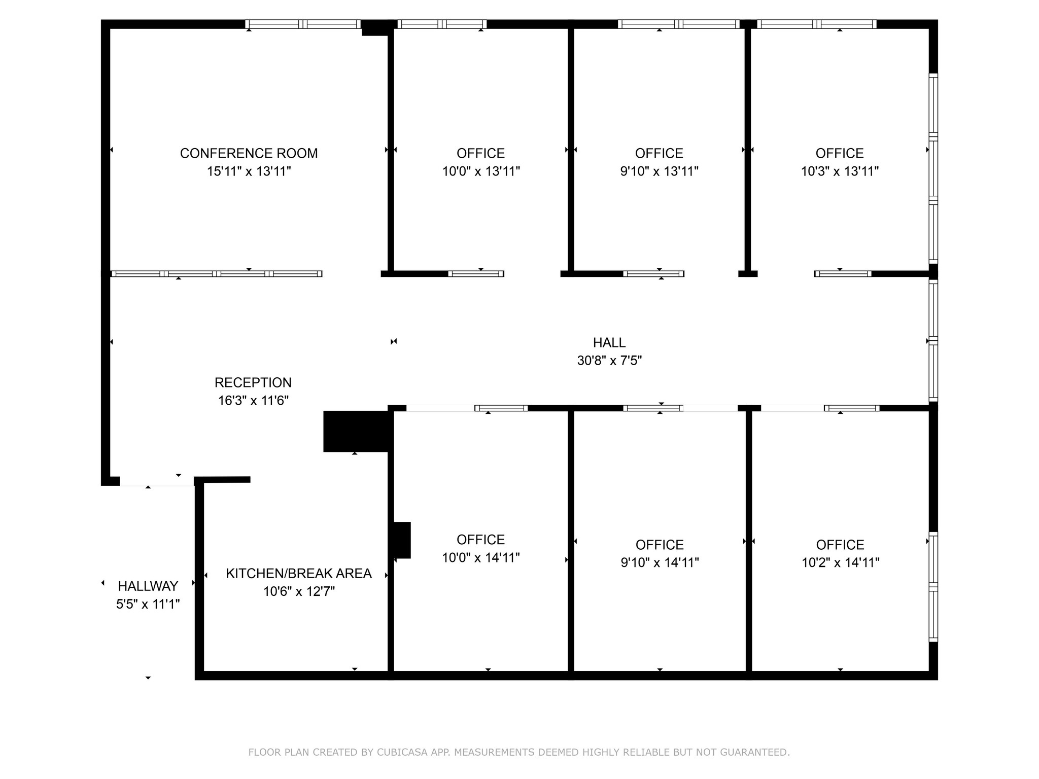 1701 E Lamar Blvd, Arlington, TX à louer Plan d’étage– Image 1 sur 13