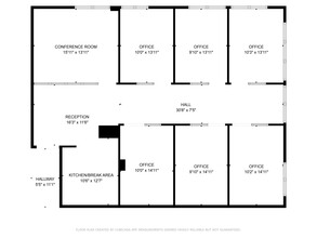 1701 E Lamar Blvd, Arlington, TX à louer Plan d’étage– Image 1 sur 13