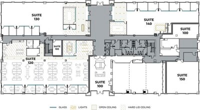 4790 Eastgate Mall, San Diego, CA à louer Plan d’étage– Image 2 sur 4