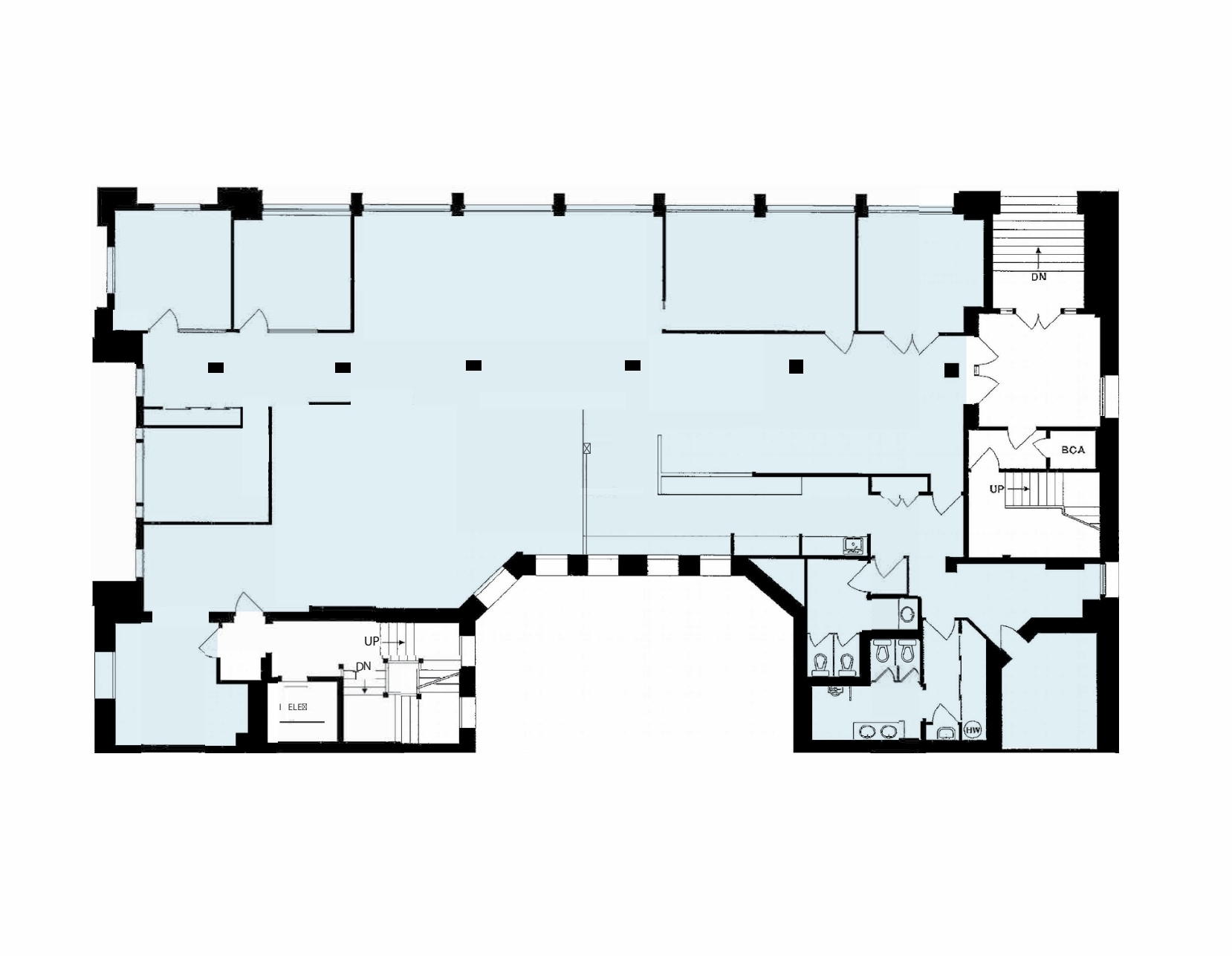 804 2nd Ave, Seattle, WA à louer Plan d’étage– Image 1 sur 4