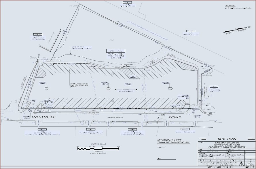 45 Westville Rd, Plaistow, NH à vendre - Plan de site – Image 2 sur 8