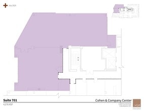 1350 Euclid Ave, Cleveland, OH à louer Plan de site– Image 1 sur 1