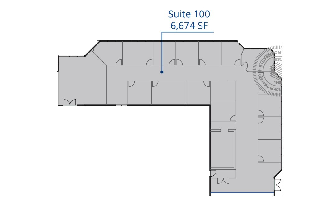 16600 Sherman Way, Van Nuys, CA à louer Plan d’étage– Image 1 sur 2