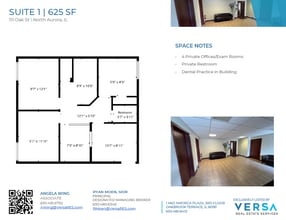 111 Oak St, North Aurora, IL à louer Plan d’étage– Image 1 sur 2