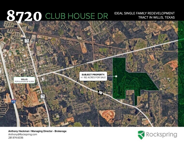 8720 Club House Dr, Willis, TX à vendre - Photo de l’immeuble – Image 3 sur 6