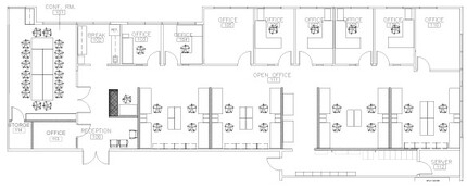 9150 Chesapeake Dr, San Diego, CA à louer Plan d’étage– Image 1 sur 1